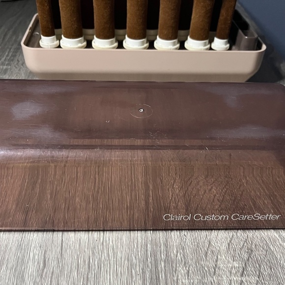 Vintage Clairol Custom Caresetter 20 Velvet KF-20‎ Hot Rollers NO Clips Works - Picture 6 of 6